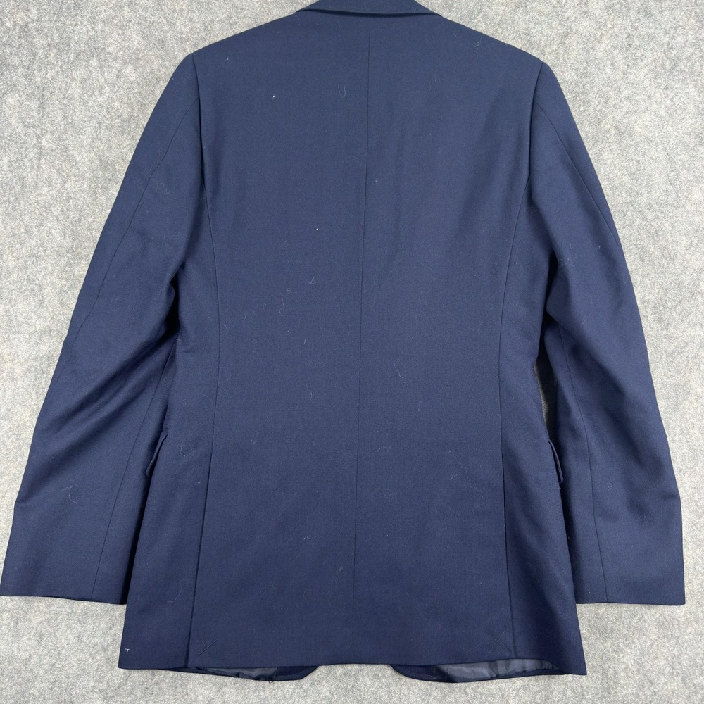 J.Crew Thompson University Blazer Mens 34R Navy Wool Gold Buttons Sport Coat - Picture 16 of 16